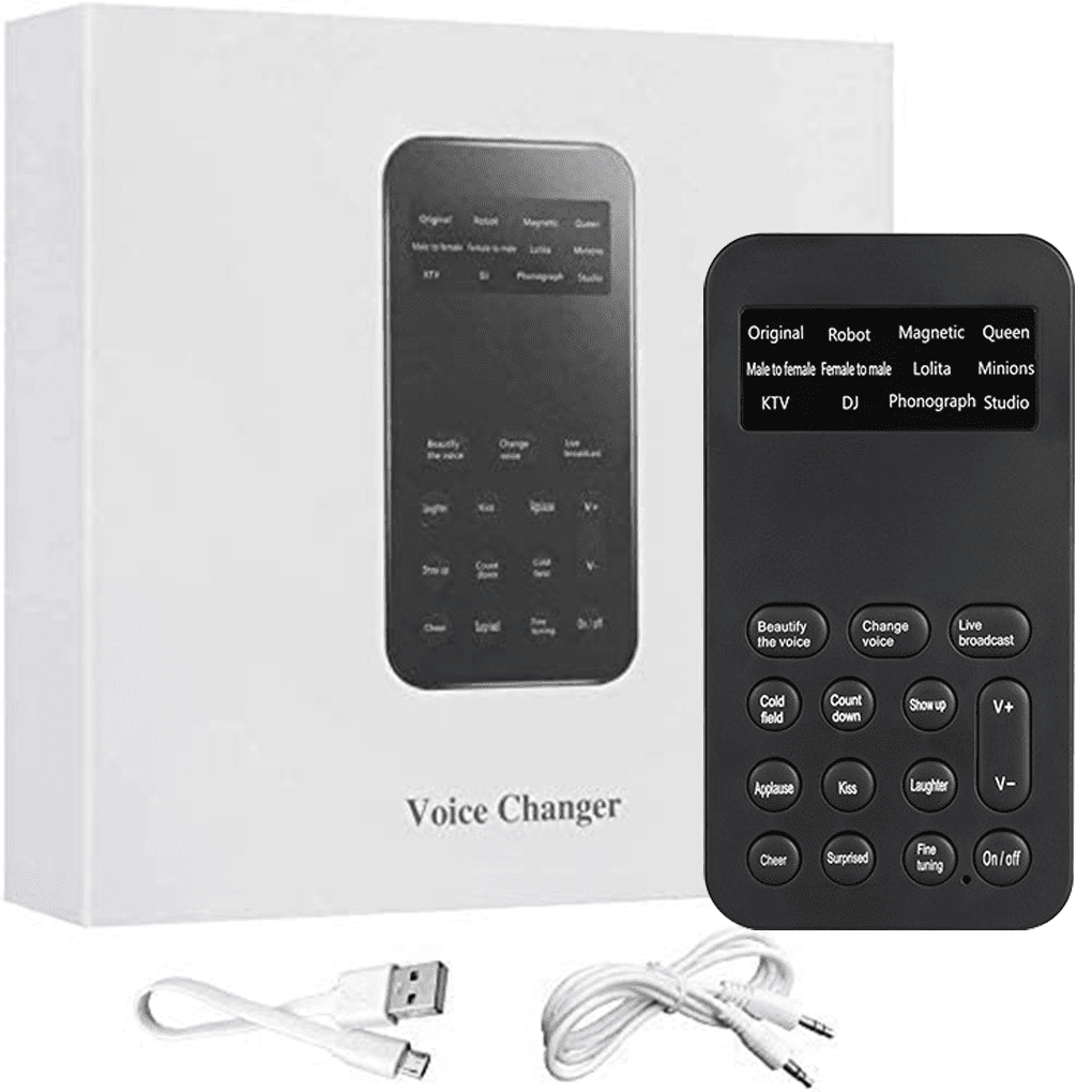 Rinhoo Trade Voice Changer Sound Changing Machine Handheld Microphone