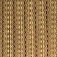 thumbnail image 1 of Ahgly Company Machine Washable Indoor Square Abstract Brown Modern Area Rugs, 6' Square, 1 of 4