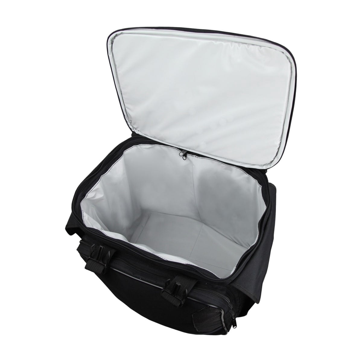 2 in 1 Red White Wine Bottle Rolling Storage Heavy Duty Organizer and 60 Cans Packs Beverage Insulated Cooler Case Wheels