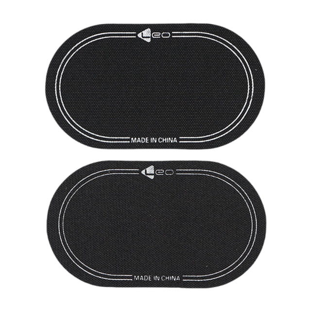 LEO 2 piezas de parches para bombo, parches para parches de tambor, accesorios para parches de tambor de percusión , Pedal Doble Doble pedal