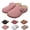 Pink, variant on Women's Classic Solid‑Color Embroidery Wedge Mules, Lightweight Non‑slip Platform Clogs for All‑day Summer Wear Black 37