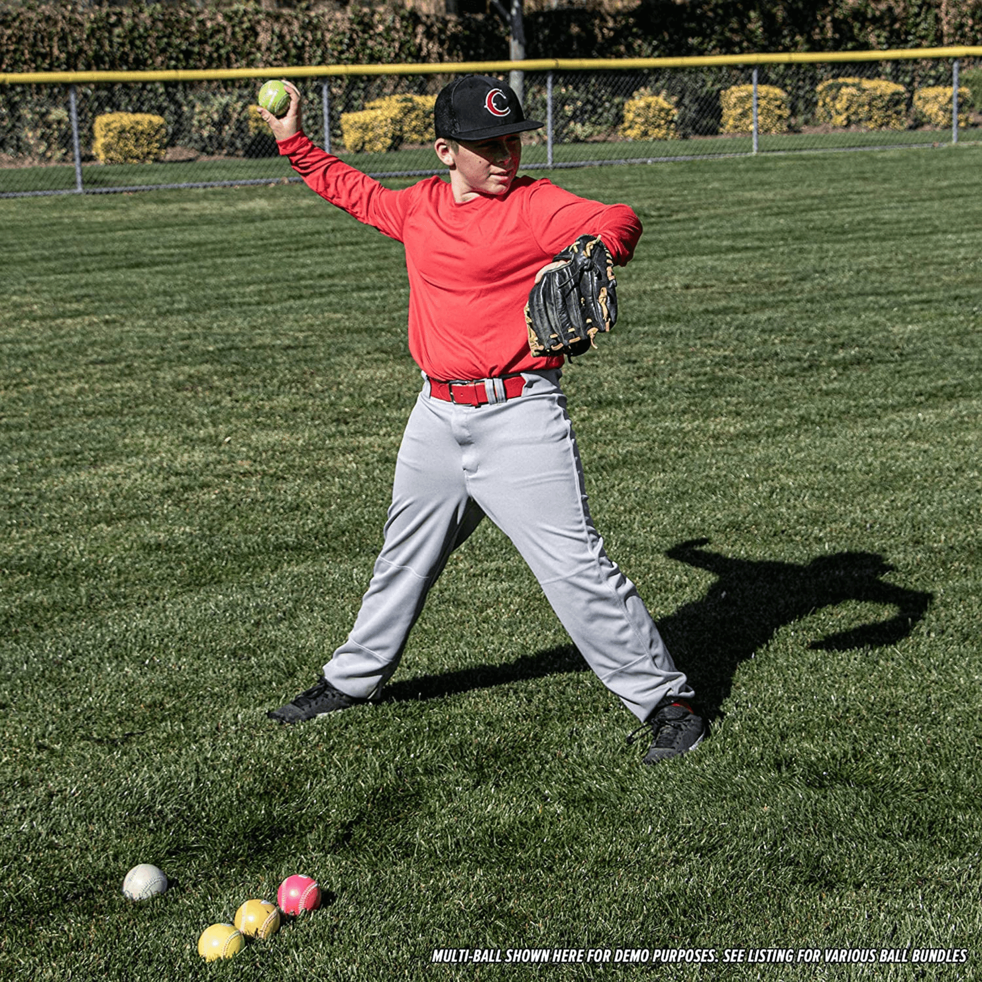 PowerNet Weighted Baseball Bundle, Heavy Training Balls for Pitching and Throwing, Baseball Training Equipment to Build Strength, Weighted Baseballs for Throwing (Long Toss Set)