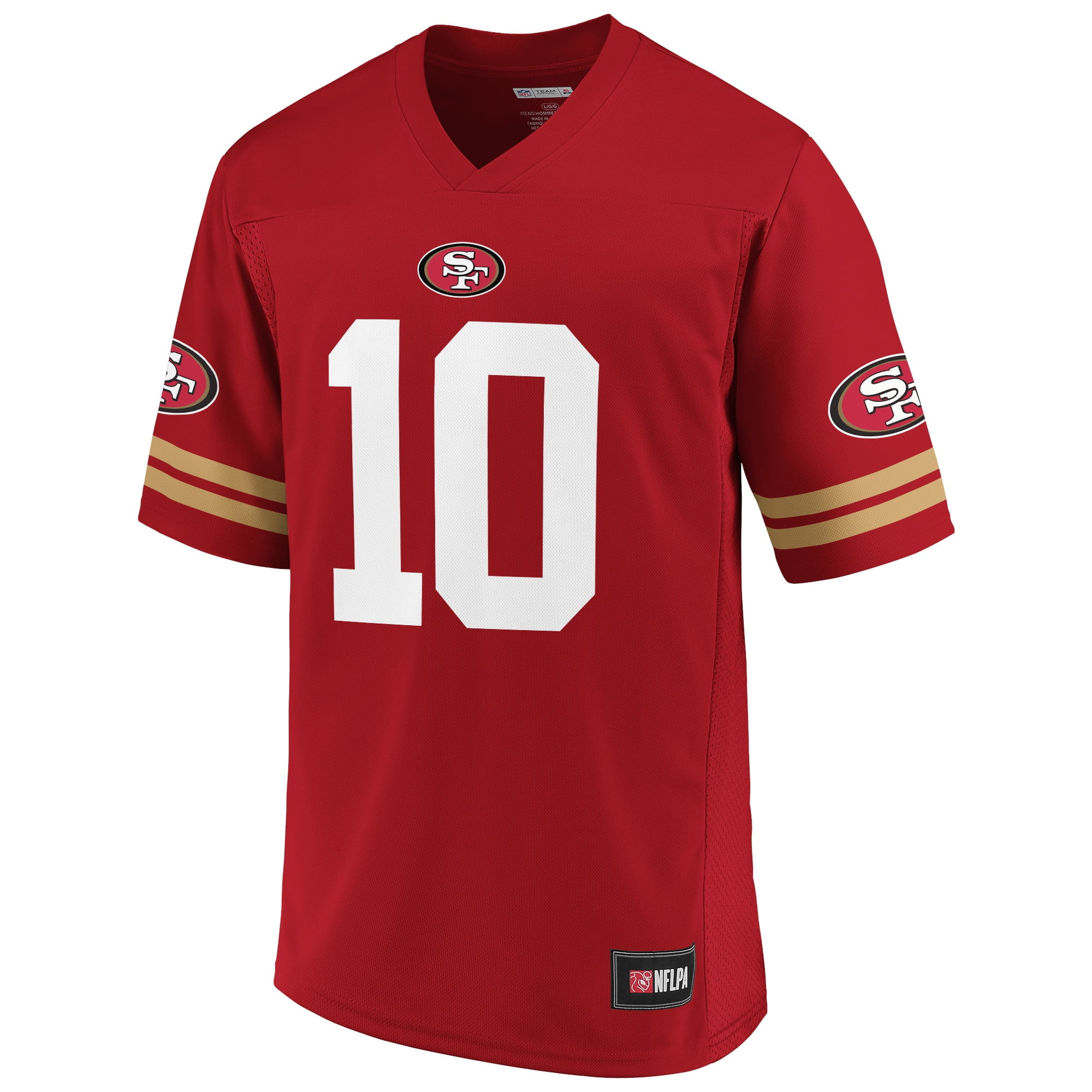 Men's Fanatics Branded Jimmy Garoppolo Scarlet San Francisco 49ers Player  Jersey 