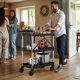 thumbnail image 1 of Carrito utilitario plegable YITAHOME, 240 kg, 3 niveles con ruedas, 1 of 8