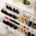 thumbnail image 6 of RichYa White Shoe Cabinet with 4 Flip Drawers ,Shoe Storage Cabinet for Entryway,Living Room,Bedroom, 6 of 9