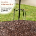 thumbnail image 4 of Alpine Corporation 85"H Sunflower Kinetic Wind Spinner Garden Stake, 4 of 11