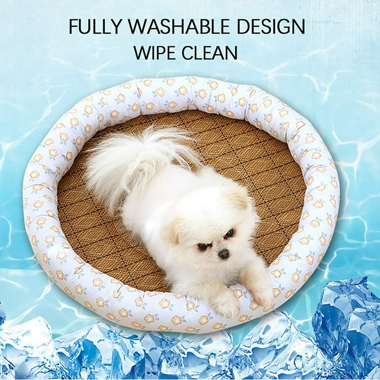 Pet nest ice silk mat dog mat mat Pet nest ice silk mat dog mat mat