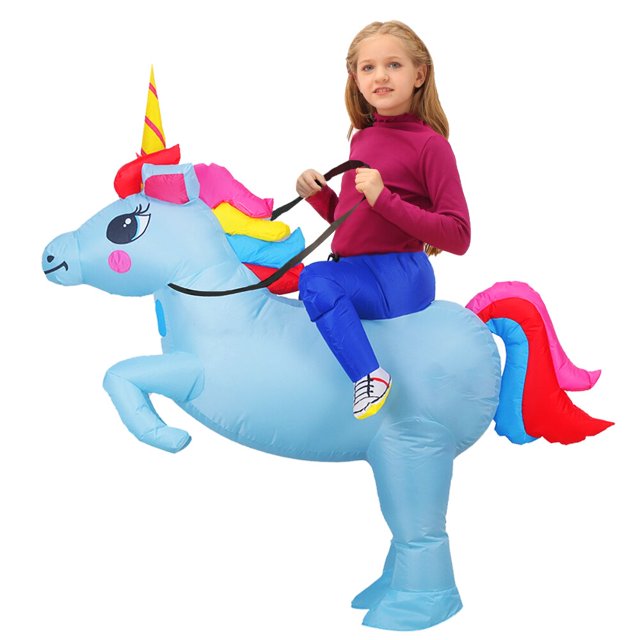 New Kids Child Inflatable Rooster Costume Shark Animal Mascot Anime Dress Suit Halloween Party Cosplay Costumes for Boys Girls heqiyong LED