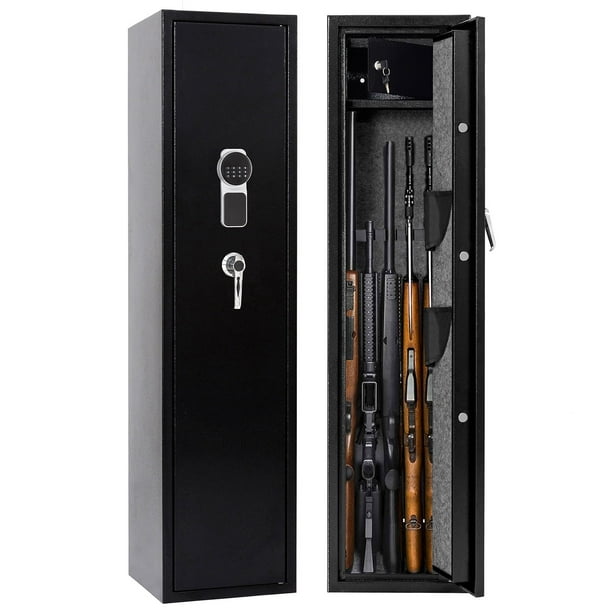 Rifle Safe 5 Gun Storage Security for Home Long Gun Safe with