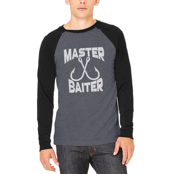 Master Baiter Adult Long Sleeve Raglan T-Shirt