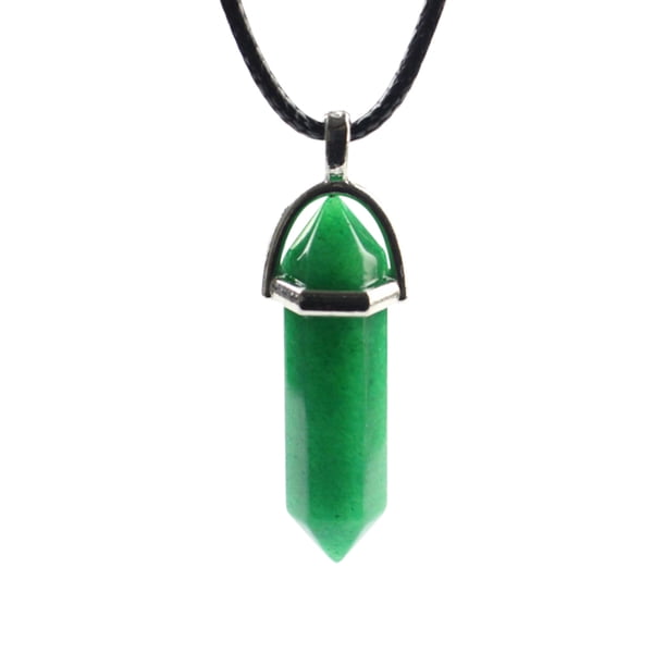 onlyliua Ofertas Del Prime Day de Hoy 2024 Collar de Regalo para Damas, Collar de Cristal para Niñas, Collar de Cadena con Colgante Hexagonal de Acero Inoxidable