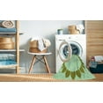 thumbnail image 2 of Ahgly Company Machine Washable Indoor Rectangle Transitional Mint Green Area Rugs, 4' x 6', 2 of 7