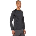 thumbnail image 2 of Men's Nike ESSA587 Dri-Fit Long Sleeve Rashguard (Black M), 2 of 3