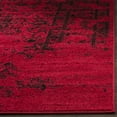 thumbnail image 3 of SAFAVIEH Adirondack Zoey Traditional Faded Runner Rug, Red/Black, 2'6" x 12', 3 of 5