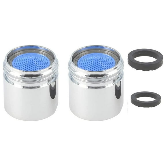 Pompotops Clearance Sales 18mm Regulator Nozzle Aerator, 2/4Piece Set Tap Bubbler Mixing Cartridge Faucet Strainer