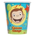 thumbnail image 2 of Curious George Paper Cups, 9oz, 8 Count, 2 of 2