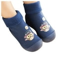 thumbnail image 6 of Mepaouo Baby Sock Shoes Boys Girls Non Slip First Walking Stockings Soft Rubber Sole Slippers 0-4 Years, 6 of 7