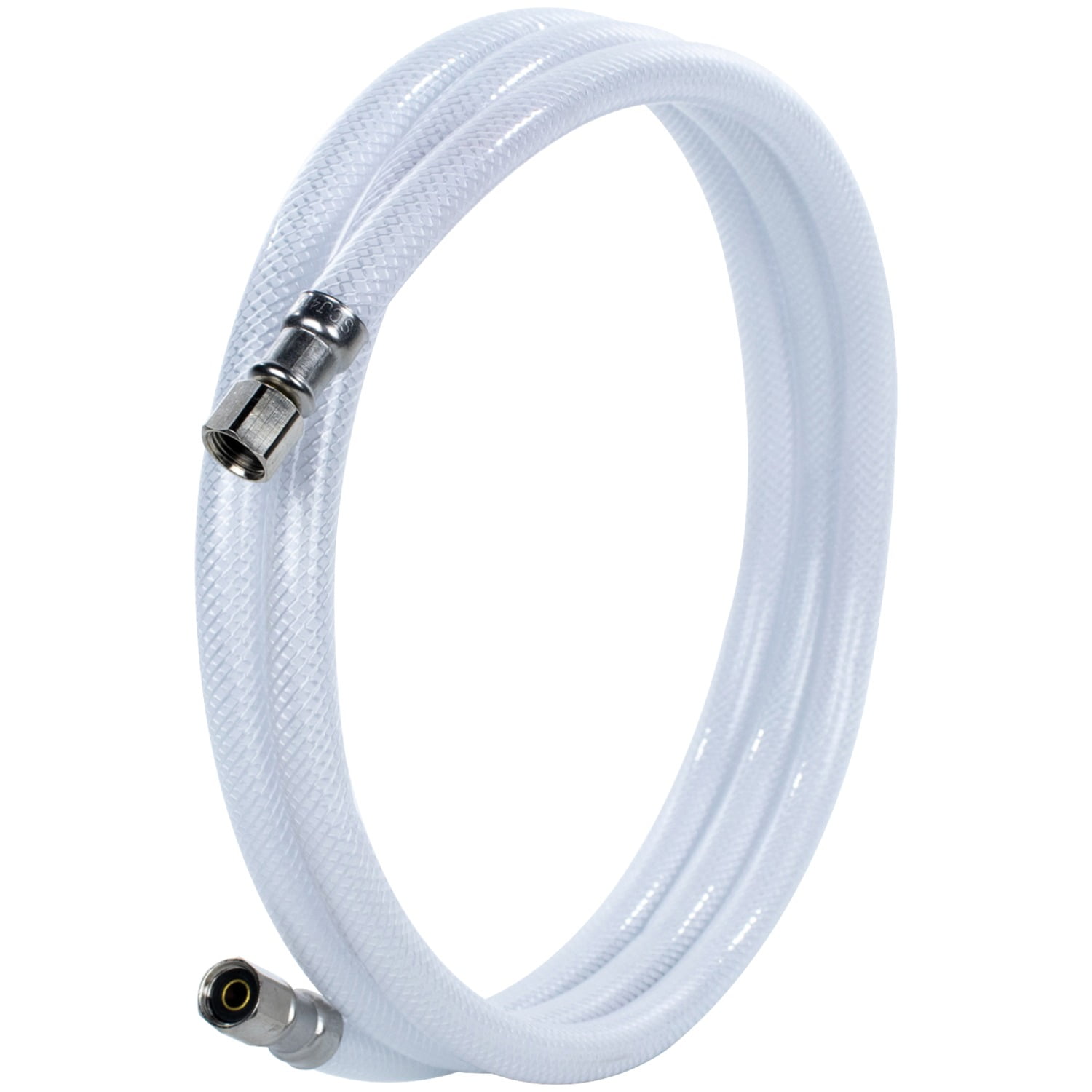 Certified Appliance Accessories IM72P PVC Ice Maker Connector with 1/4" Compression, 6ft