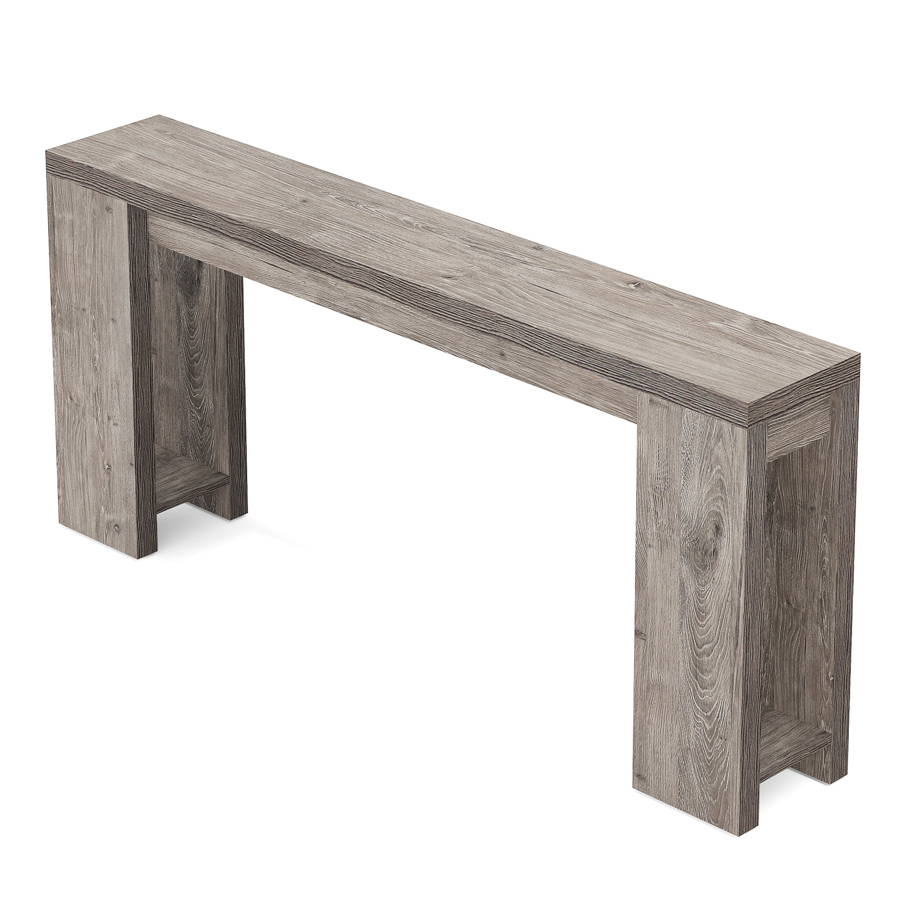 Fnova 70.9" Extra Long Console Table, Wide Sideboard Sofa Table, Farmhouse Entryway Table Behind Couch Accent Table for Living Room Hallway Home Decor Furniture