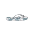 thumbnail image 2 of Women PVC Tropical Leaves Thong Sandal - 17842 By Qupid Collection, 2 of 6