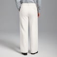 thumbnail image 2 of FEDTOSING Mens Fleece Lined Dress Pants Old Money Baggy Wide Leg Pleated Warm Heavyweight Trousers, 2 of 7