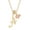 A, variant on Gold 3-Layering Initial Necklaces, Staron Elegant Personalized Letter Pendant with Heart Charm, Adjustable Snake Chain Choker Necklace for Women Gifts