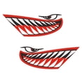 thumbnail image 5 of 2 Autocollants Imperméables Embouchure Kayak Canot Bateau Voiture Rouge, 5 of 5