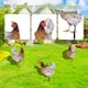 thumbnail image 4 of Estacas De Jardín Estatuas de animales de jardín de adorno de fiesta de juego de patio de acrílico para casa granero (F) Sywqhk Libre de BPA, 4 of 5