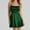 Green, variant on Women's Satin Square Neck Spaghetti Straps Tie Back Ruffle Mini Dress Party Dress Lace Beaded Dress Prom plus Size Dresses for Women Dresses plus Size Petite Semi Formal Dress Top Dresses Long plus