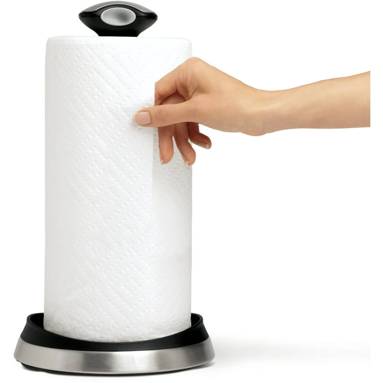Best paper towel holder! #kitchentips #simplehuman