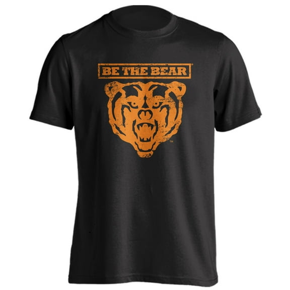 Mercer University Bears MU Be The Bear Short Sleeve T-Shirt (Black, 2XL)