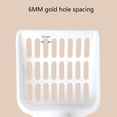 thumbnail image 5 of 2 Pieces Cat Litter Scoop with Wide Slats for Pine Pellets, Durable Plastic Litter Sifter Scoop(White), 5 of 7