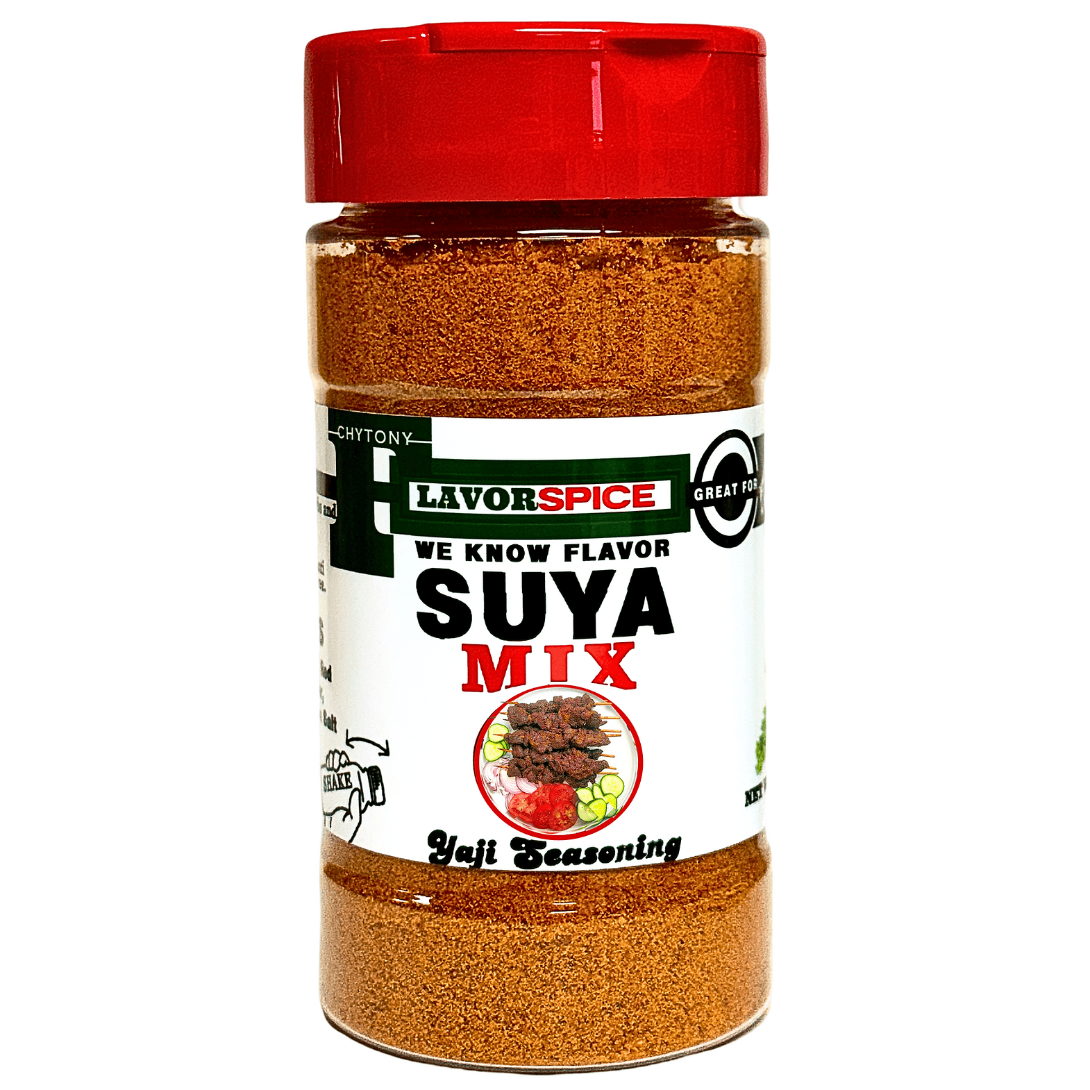 Suya Spice - 8oz, Premium African Suya Mix for Grilled Meats