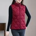 thumbnail image 5 of AUNVITO Women’s Thermal Fleece Vest Sleeveless Full-Zip Cardigan Casual Loungewear, 5 of 9