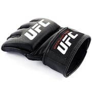 UFC Official Gloves - Mens XS Leather MMA Gloves with UFC Official Pro Competition Fight Gloves - 2 Piece