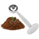 thumbnail image 1 of Cuchara de café de doble uso, medida y prensada, cuchara para granos de café, fácil de limpiar, cuchara de café inoxidable 2 en 1 para café, cacao, proteínas, etc., 1 of 5