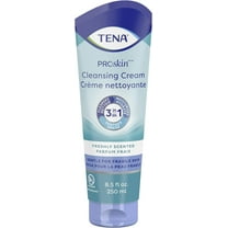 TENA ProSkin Cleansing Cream Rinse-Free Body Wash, Mild Scent, 10 Ct