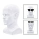 thumbnail image 1 of Cabeza de maniquí, cabeza de exhibición de maniquí, peluca, gafas, sombrero, soporte de exhibición, maniquí, modelo de cabeza de maniquí, modelo de ca blanco Macarena pelucas cabeza de maniquí, 1 of 8