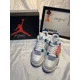 thumbnail image 1 of Ni - ke Air Jordan 4 Retro Military Industrial Blue FV5029-141 SIZE 11 BRAND NEW DS, 1 of 5