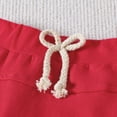 thumbnail image 6 of TOWED22 4th Of July Baby Boy Outfit Short Sleeve Embroidery Flag T-shirt Plaid Shorts Toddler Independence Day Summer Clothes(Red,3-6 M), 6 of 9