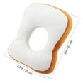 thumbnail image 2 of Soimiss Bread Costume Cat Pet Headgear White Cotton 1Set For Fun Party Days, 2 of 7