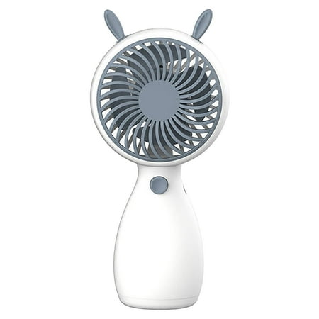 

Ausyst Portable Fan Small Electric Fan Handheld Portable Rechargeable Mini Student Handheld Dormitory Class Summer Clearance