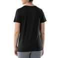 thumbnail image 4 of Athletic Works Women's Core Active Short Sleeve V-Neck T-Shirt, Sizes XS-3X, 4 of 7