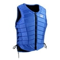 thumbnail image 3 of Chaleco de Equitación Acolchado , Chaleco de Seguridad de Cuerpo Ecuestre - Frente con Cremallera Y Transpirable , Azul real 成人 女士 S, 3 of 8
