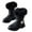 Black, variant on CYRBOKO Snow Boots for Girls, Princess Thermal Casual Fleece Shoes for Kids Pink Size 13.5 (Little Kids)