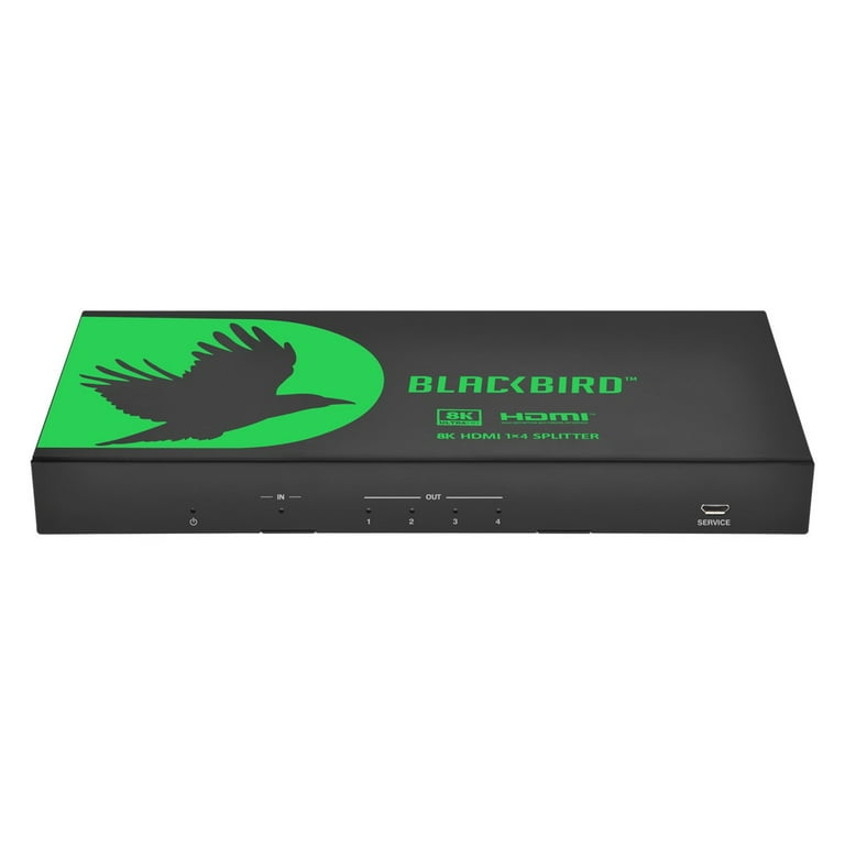 Monoprice Blackbird 4K Mini 1x4 HDMI Splitter 