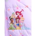 thumbnail image 3 of Disney Princess Toddler Girls Hooded Puffer Jacket, Sizes 12M-5T, 3 of 3