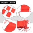 thumbnail image 3 of 10 Drawstring Velvet Jewelry Bags Wedding Party Favor Gift Pouch Red, 3 of 10