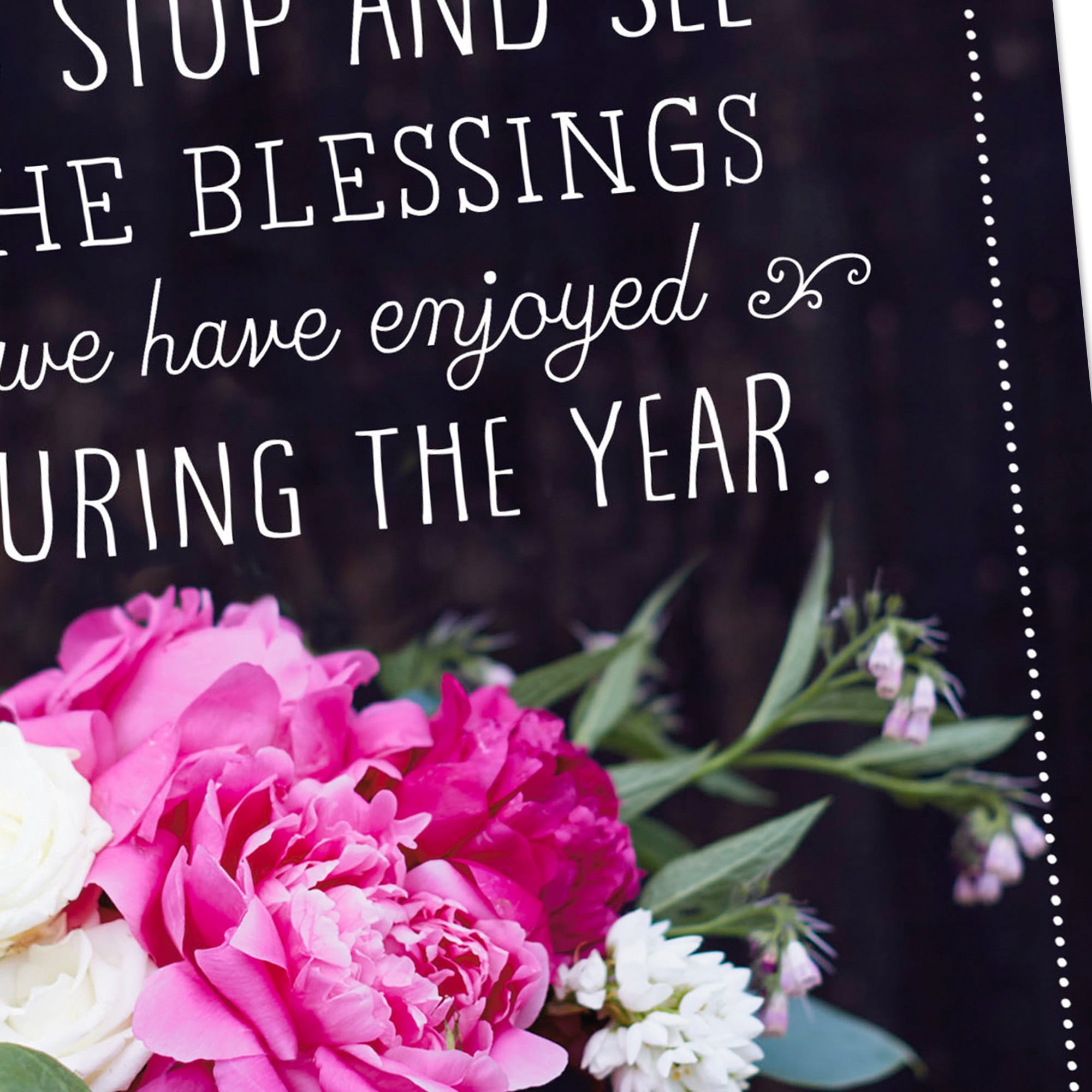 Hallmark Birthday Card (Blessings During the Year)
