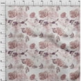 thumbnail image 3 of oneOone Polyester Spandex Light Pink Fabric Flower Craft Projects Decor Fabric Printed By The Yard 56 Inch Wide-FXT, 3 of 4